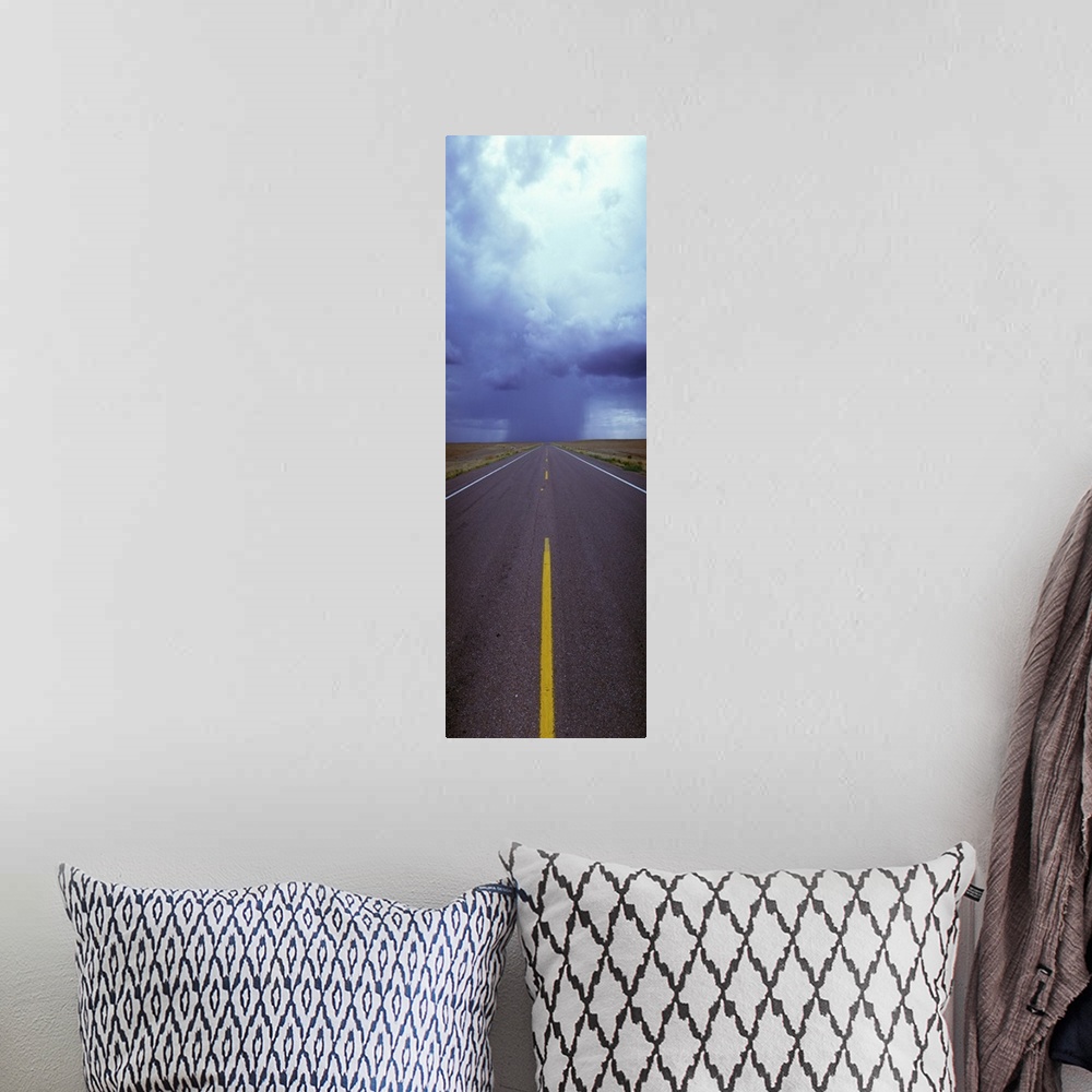 A bohemian room featuring Highway with storm Arizona