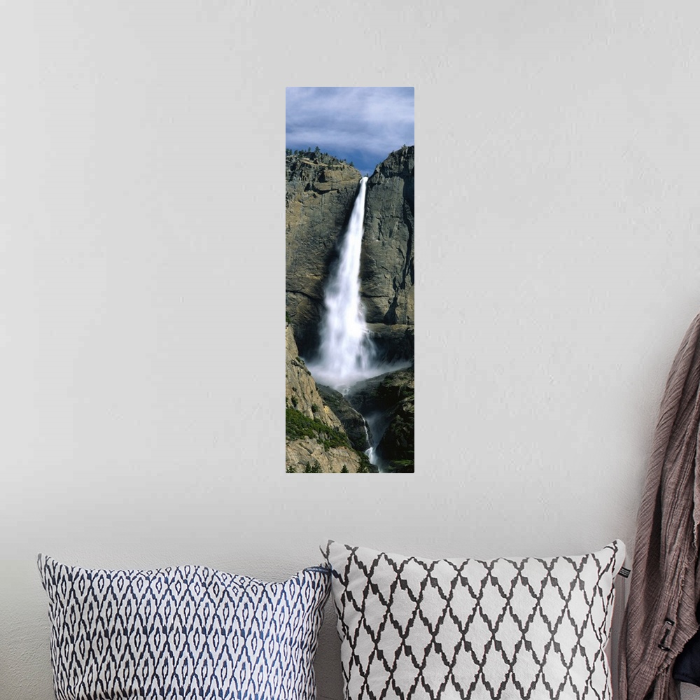 A bohemian room featuring Waterfall Yosemite National Park CA