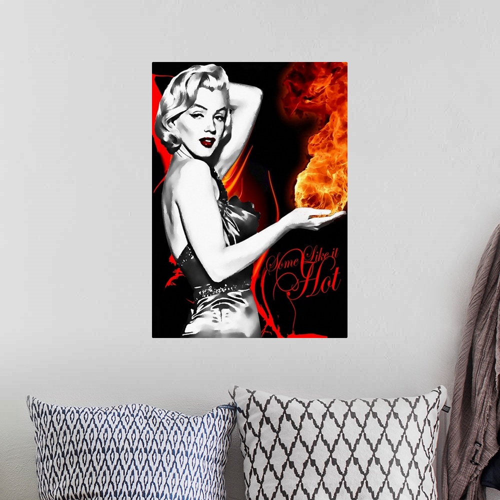 A bohemian room featuring Marilyn Monroe Some Like It Hot 157