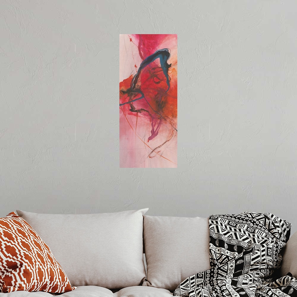 A bohemian room featuring Flightless Bird I
