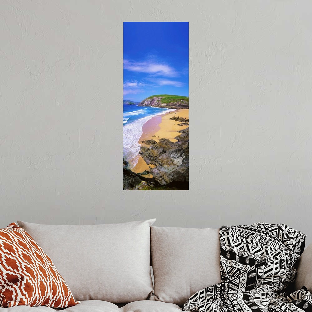 A bohemian room featuring Coumeenoole Beach, Dingle Peninsula, Co Kerry, Ireland