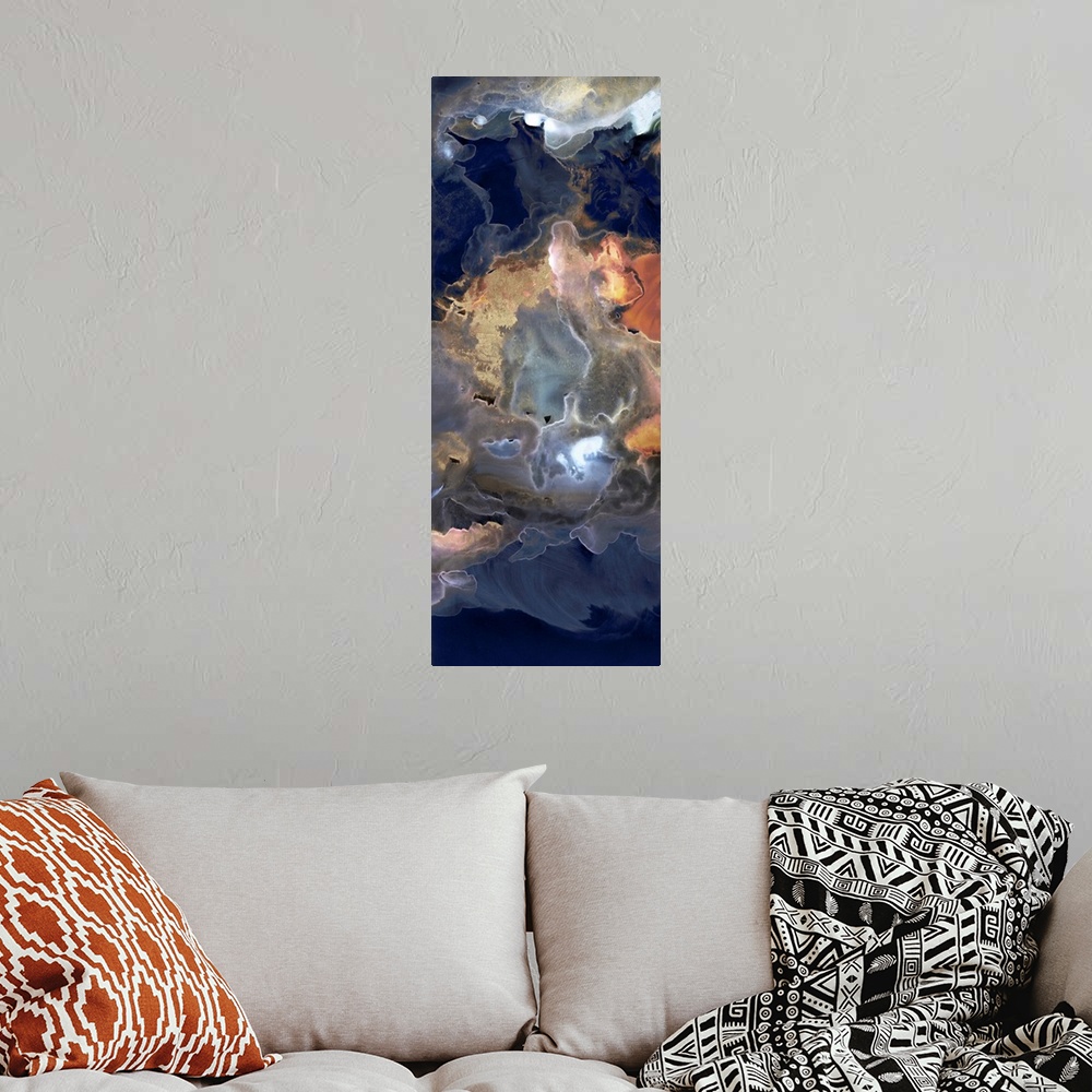 A bohemian room featuring Storm In Moonlight I