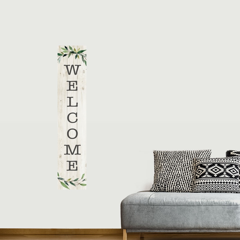 A bohemian room featuring Welcome
