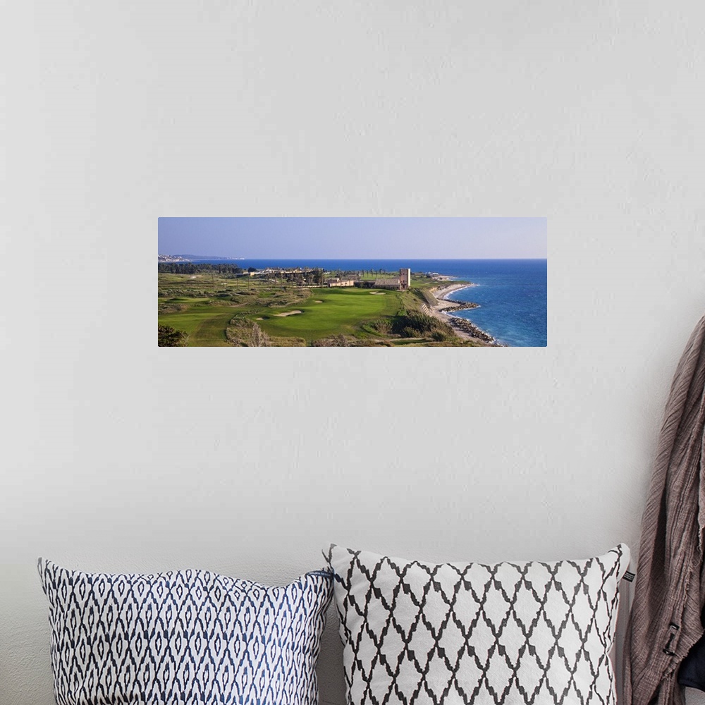 A bohemian room featuring Italy, Sicily, Mediterranean sea, Agrigento district, Sciacca, Hotel, golf course and Verdura Tow...