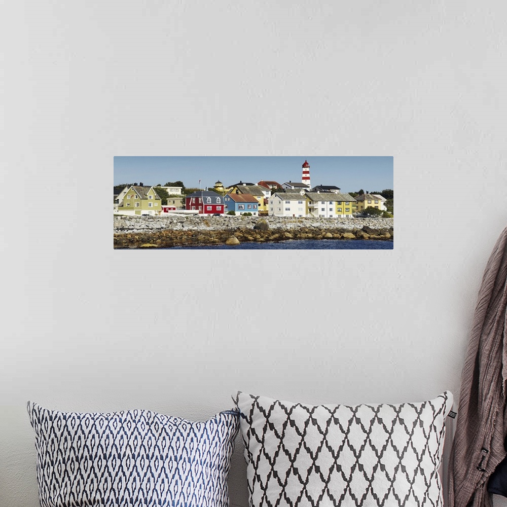 A bohemian room featuring Norway, More og Romsdal, Scandinavia, Alesund, Alnes lighthouse, Isle of Godoy.