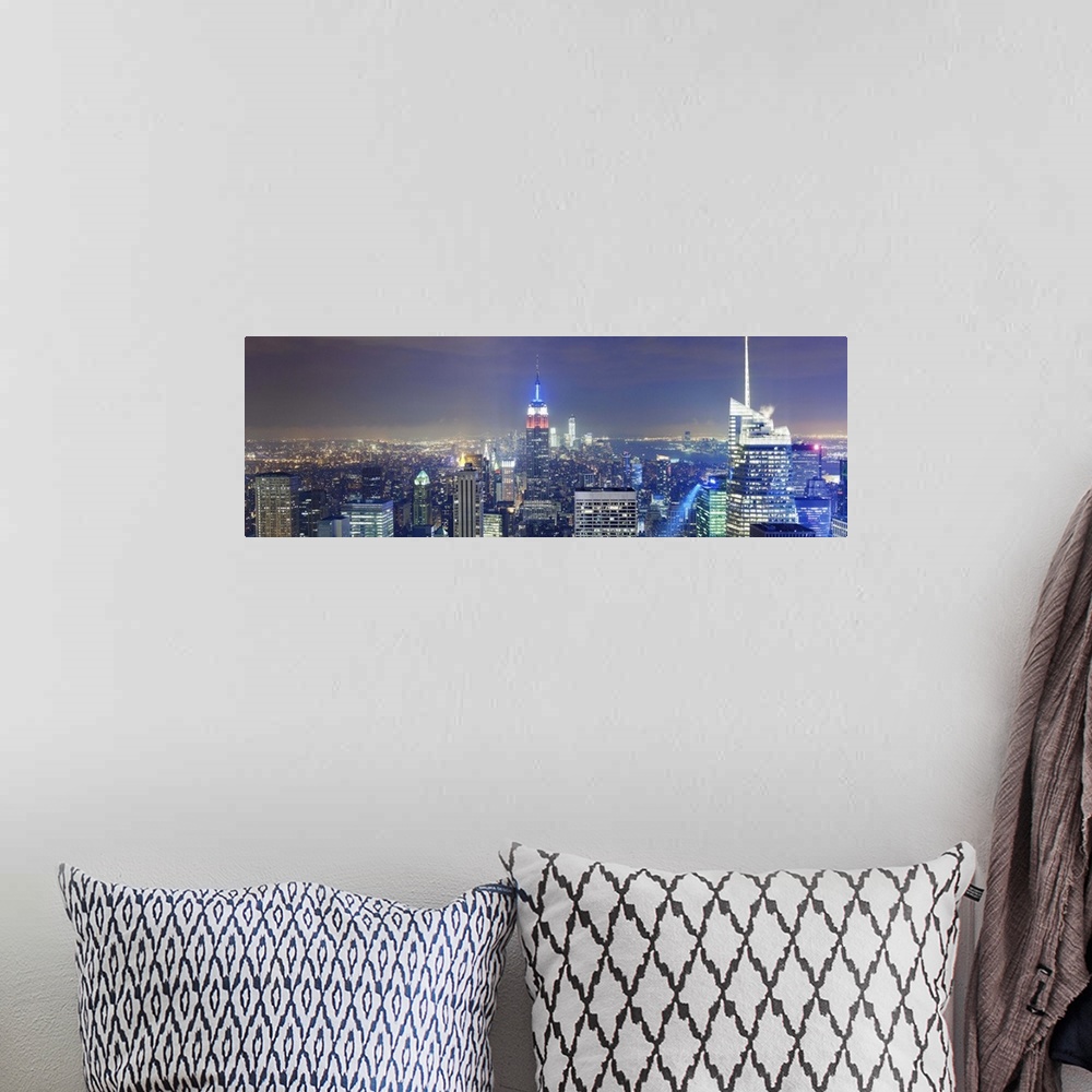 A bohemian room featuring NYC, Empire State Building, View of Midtown and Downtown