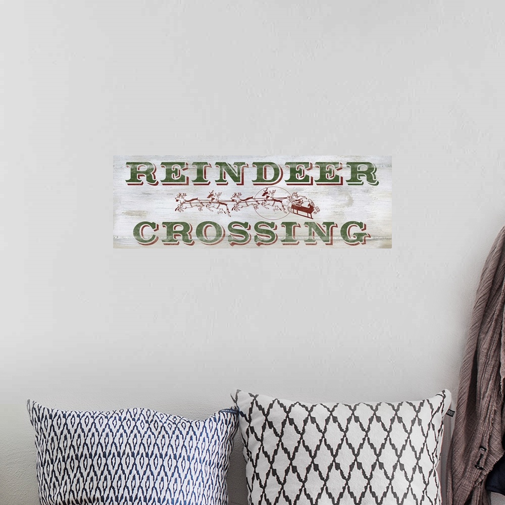 A bohemian room featuring Reindeer Crossing