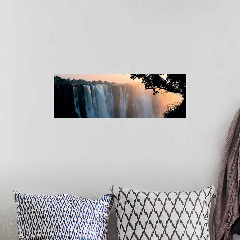 A bohemian room featuring Victoria Falls, Zimbabwe, Africa