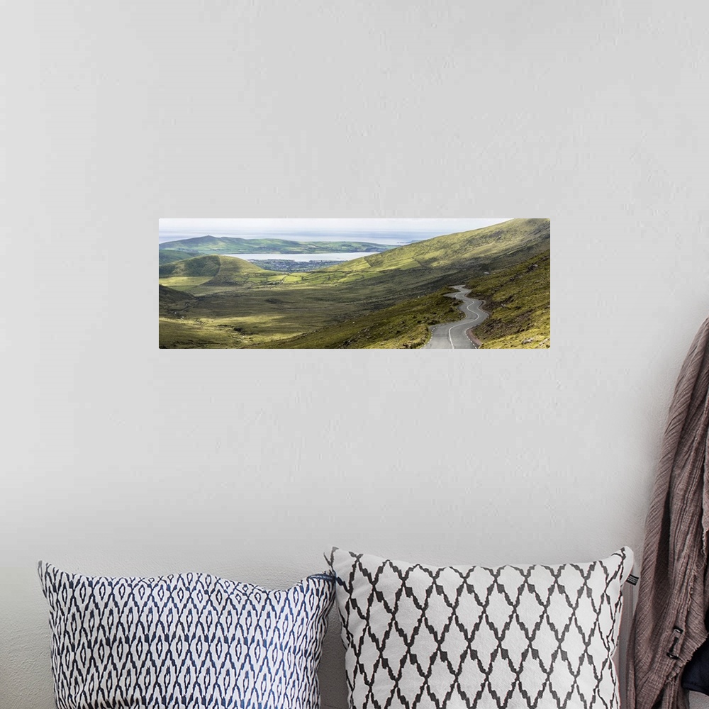 A bohemian room featuring Conor Pass (Connor Pass), Dingle Peninsula, County Kerry, Munster province, Republic of Ireland, ...