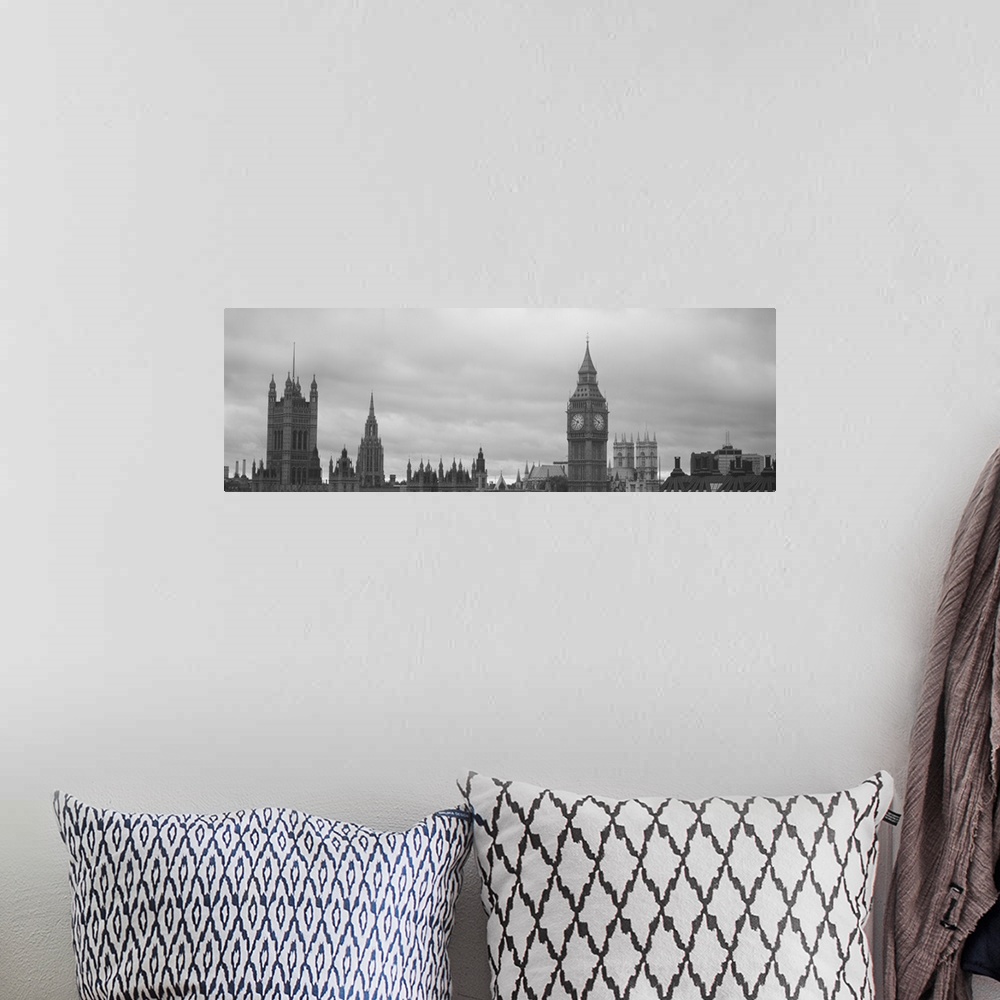 A bohemian room featuring Buildings in a city, Big Ben, Houses Of Parliament, Westminster, London, England