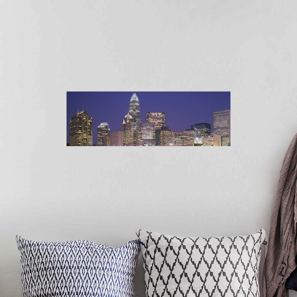 A bohemian room featuring Buildings in a city, Charlotte, North Carolina