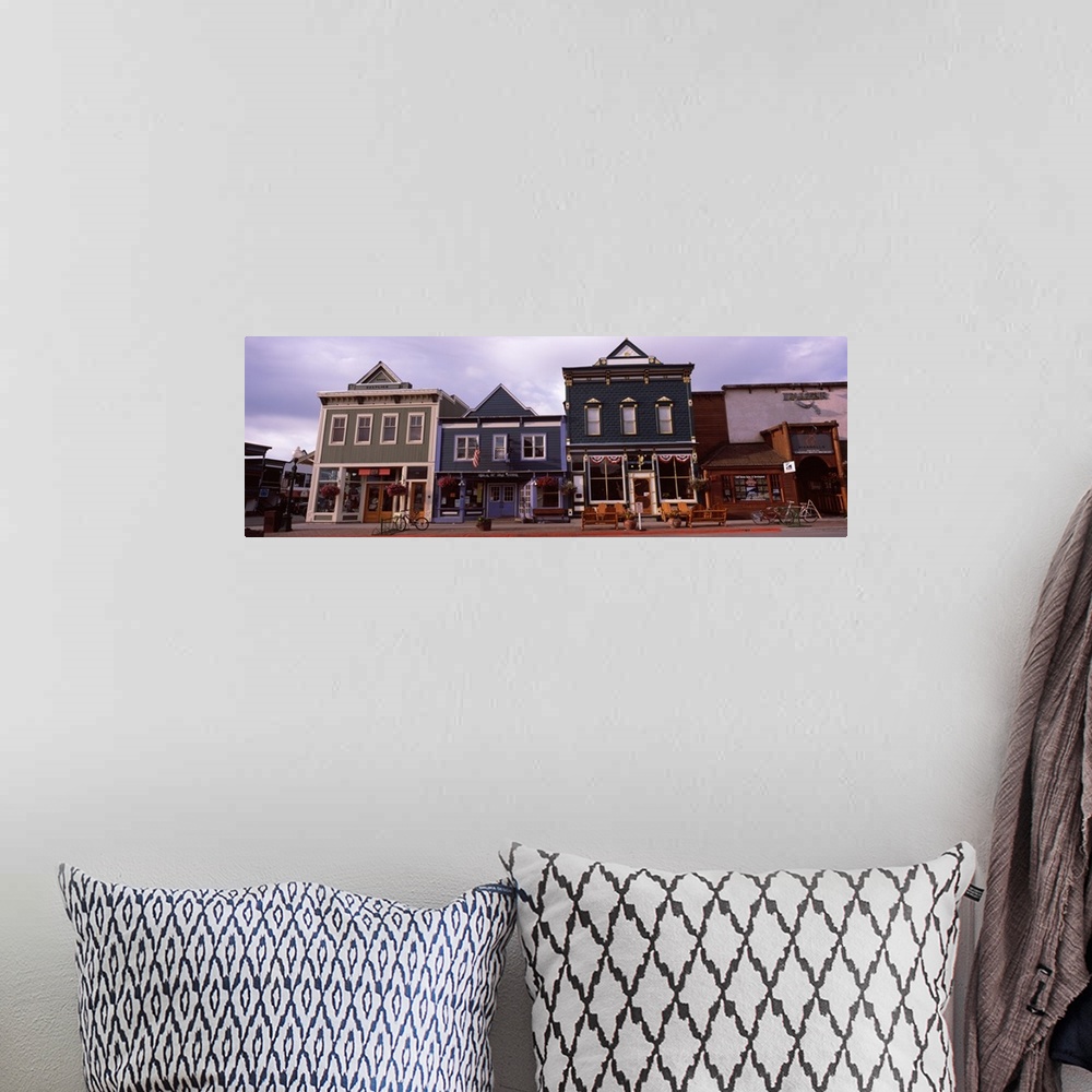 A bohemian room featuring Buildings in a town Crested Butte Gunnison County Colorado