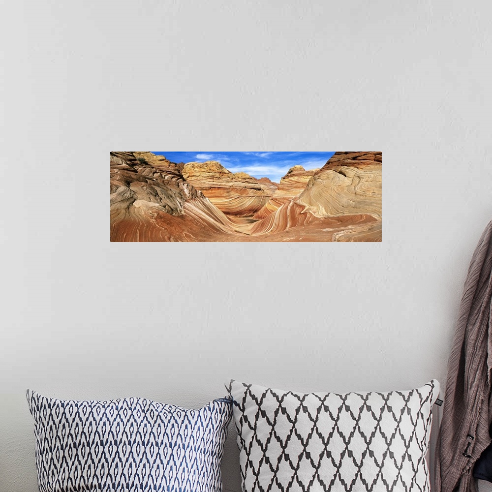 A bohemian room featuring Canyon on a landscape, Vermillion Cliffs, Arizona