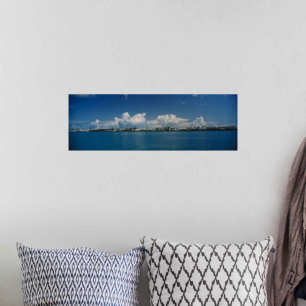 A bohemian room featuring Clouds over the ocean, Atlantic Ocean, Bermuda