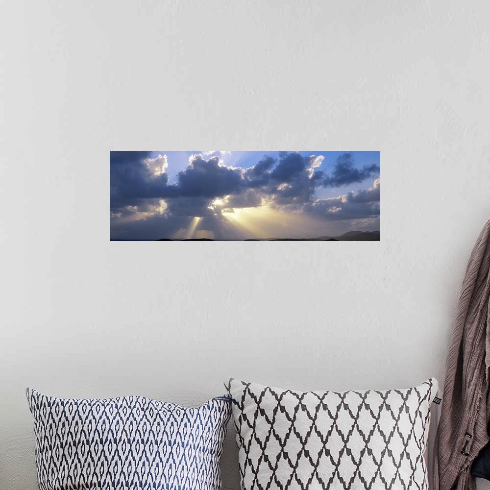 A bohemian room featuring Clouds Pillsbury Sound US Virgin Islands