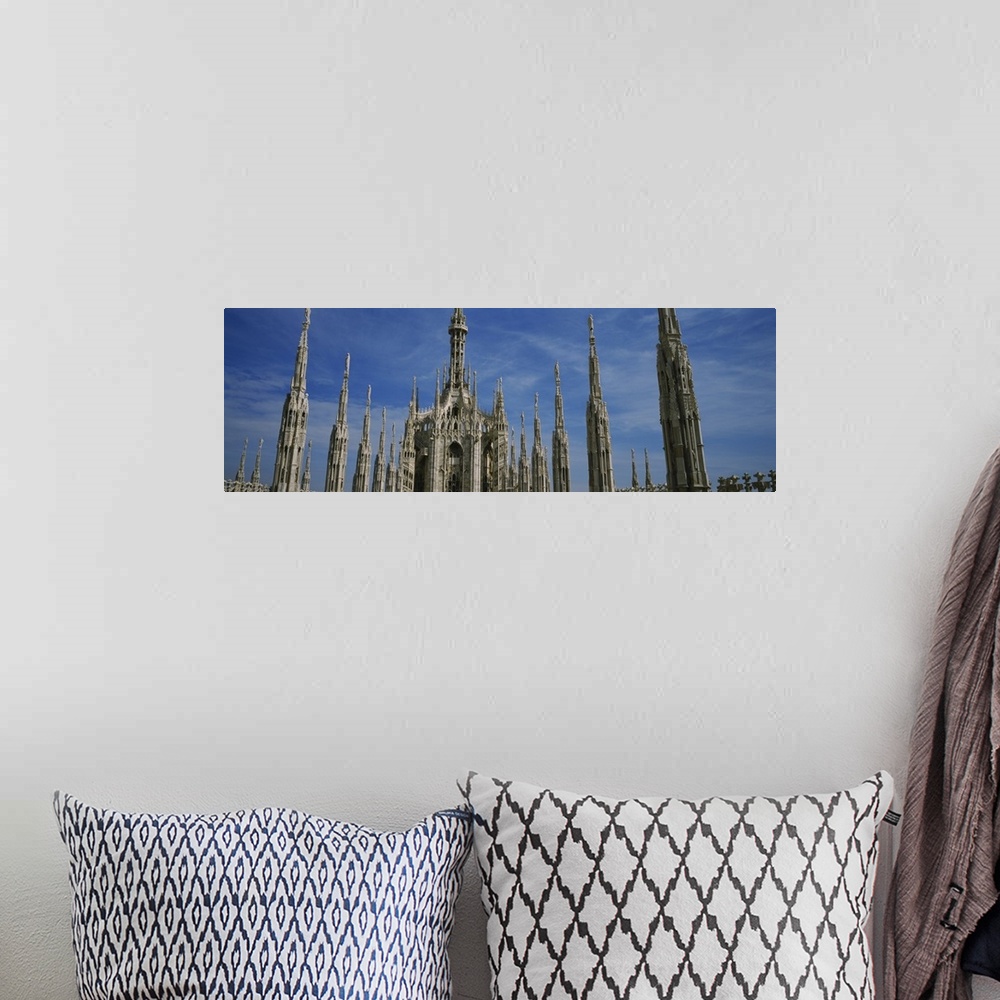 A bohemian room featuring Facade of a cathedral, Piazza Del Duomo, Milan, Italy