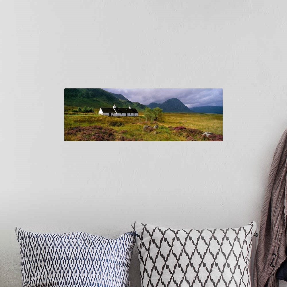 A bohemian room featuring Glen Coe Perthshire Scotland