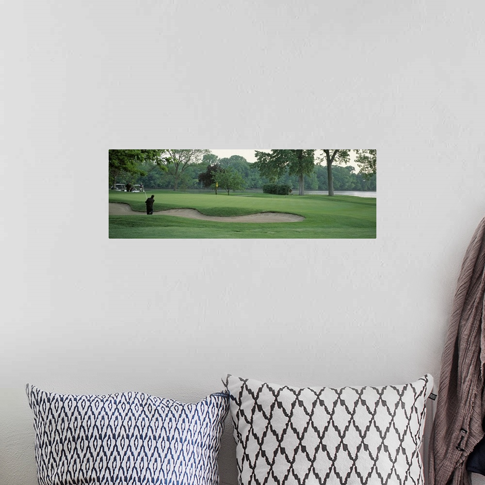 A bohemian room featuring Golf course Kankakee IL USA