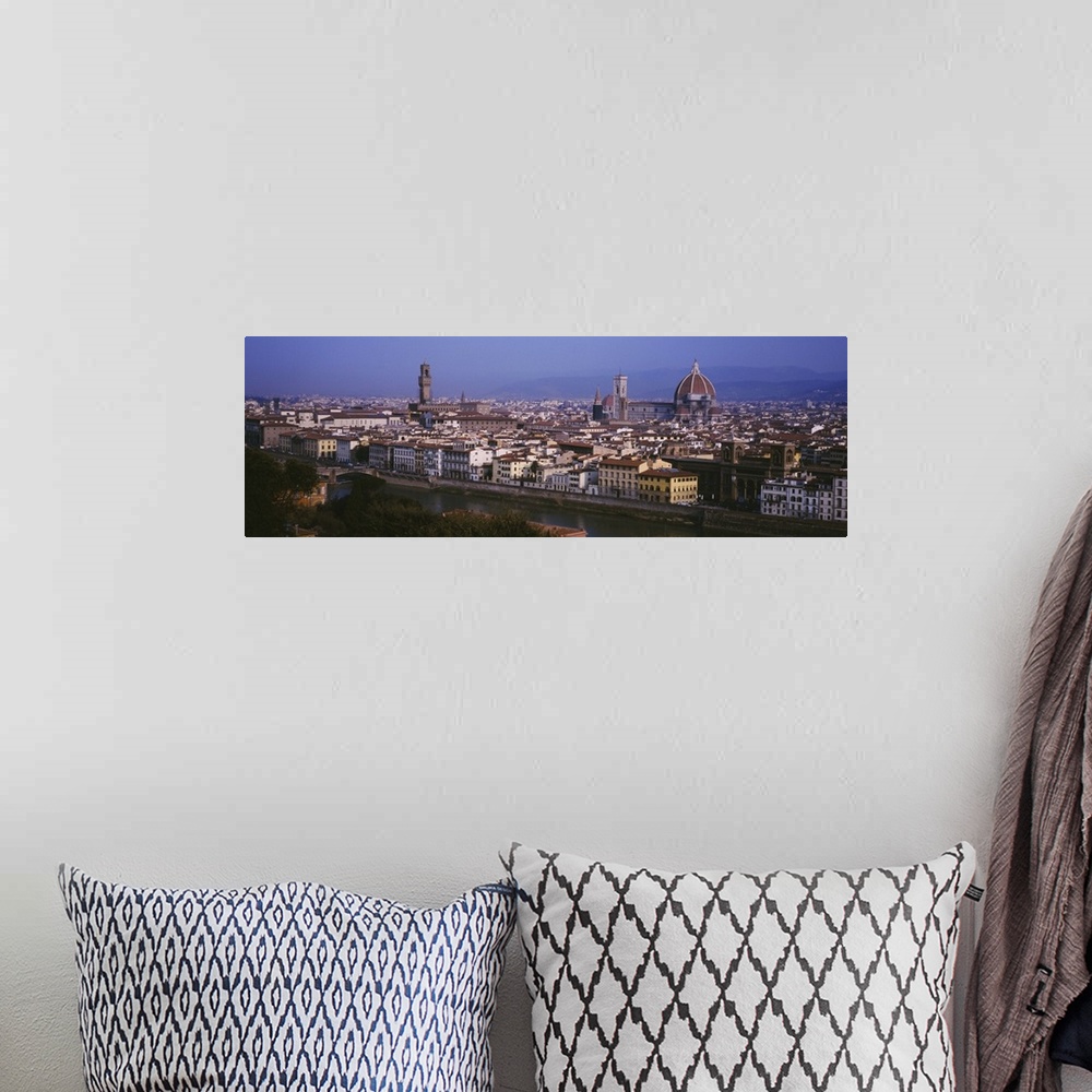 A bohemian room featuring High angle view of a cityscape, Florence, Tuscany, Italy