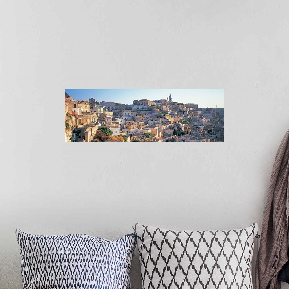 A bohemian room featuring Houses in a town, Matera, Basilicata, Italy