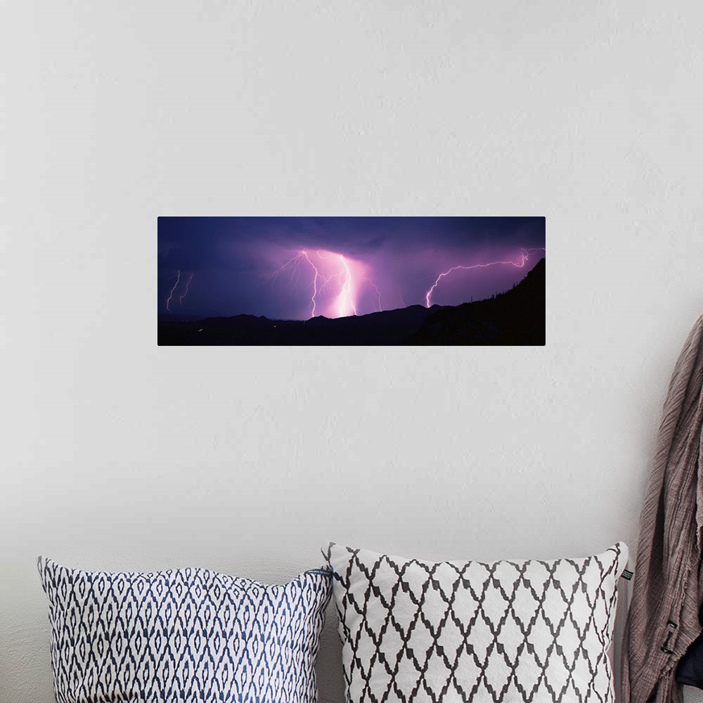 A bohemian room featuring Lightning Storm