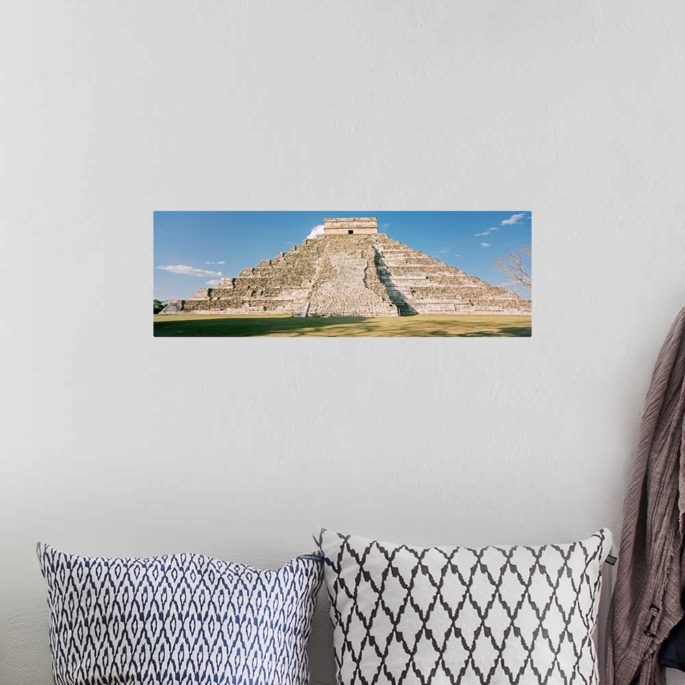 A bohemian room featuring Mexico, Yucatan, Chichen Itza, El Castillo pyramid
