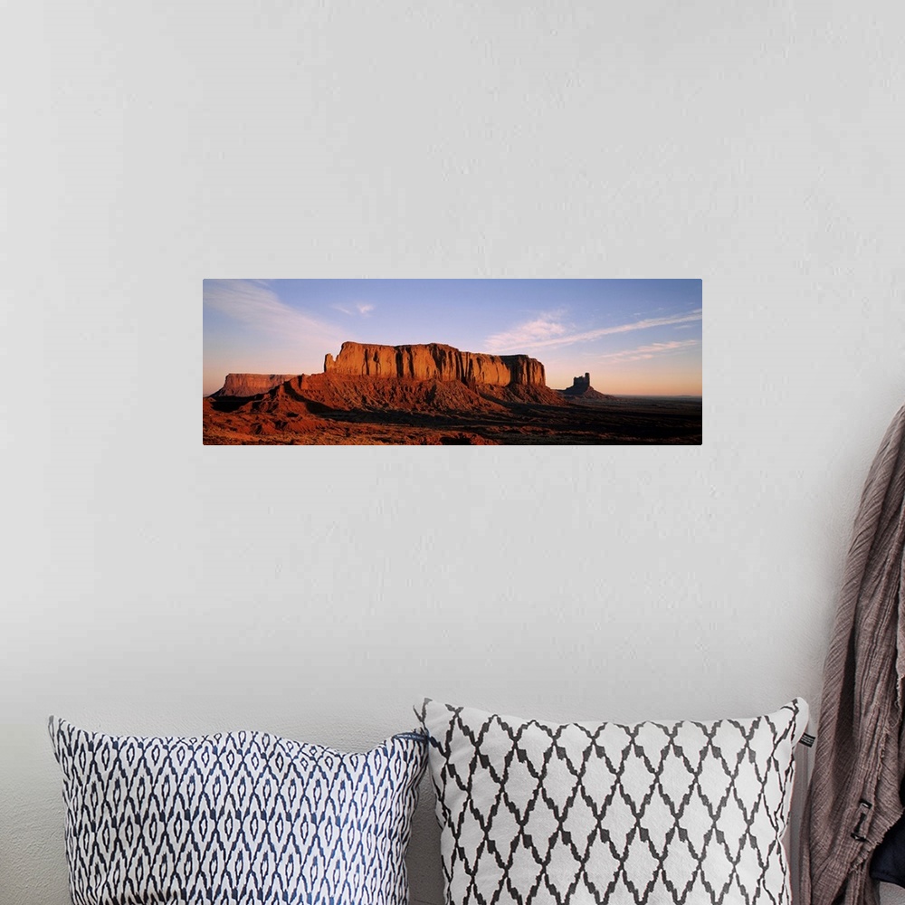 A bohemian room featuring Monument Valley Tribal Park AZ