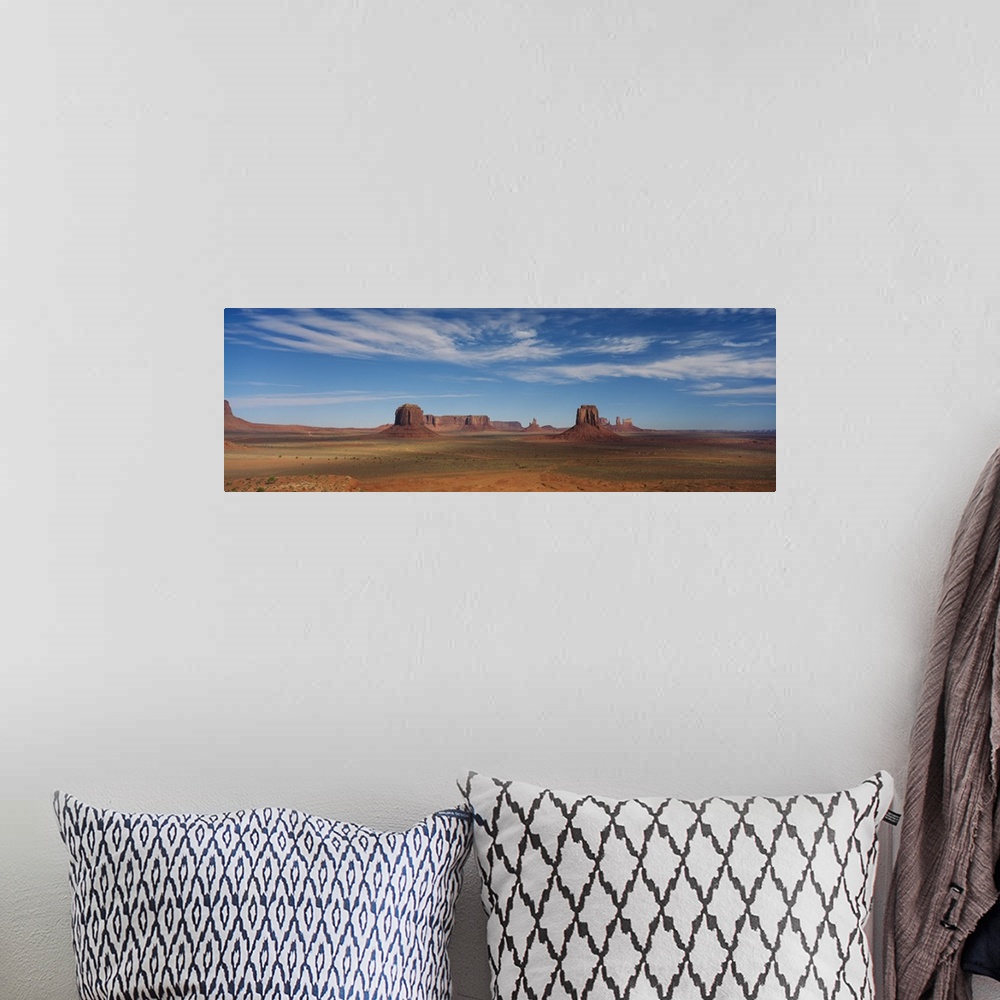 A bohemian room featuring Monument Valley UT