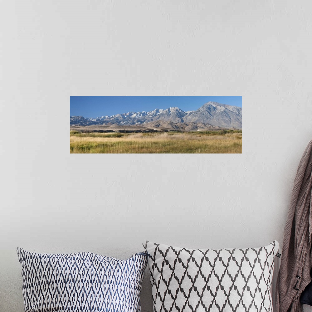 A bohemian room featuring Mountain range, Eastern Sierra Mountains, Mono County, Bishop, California