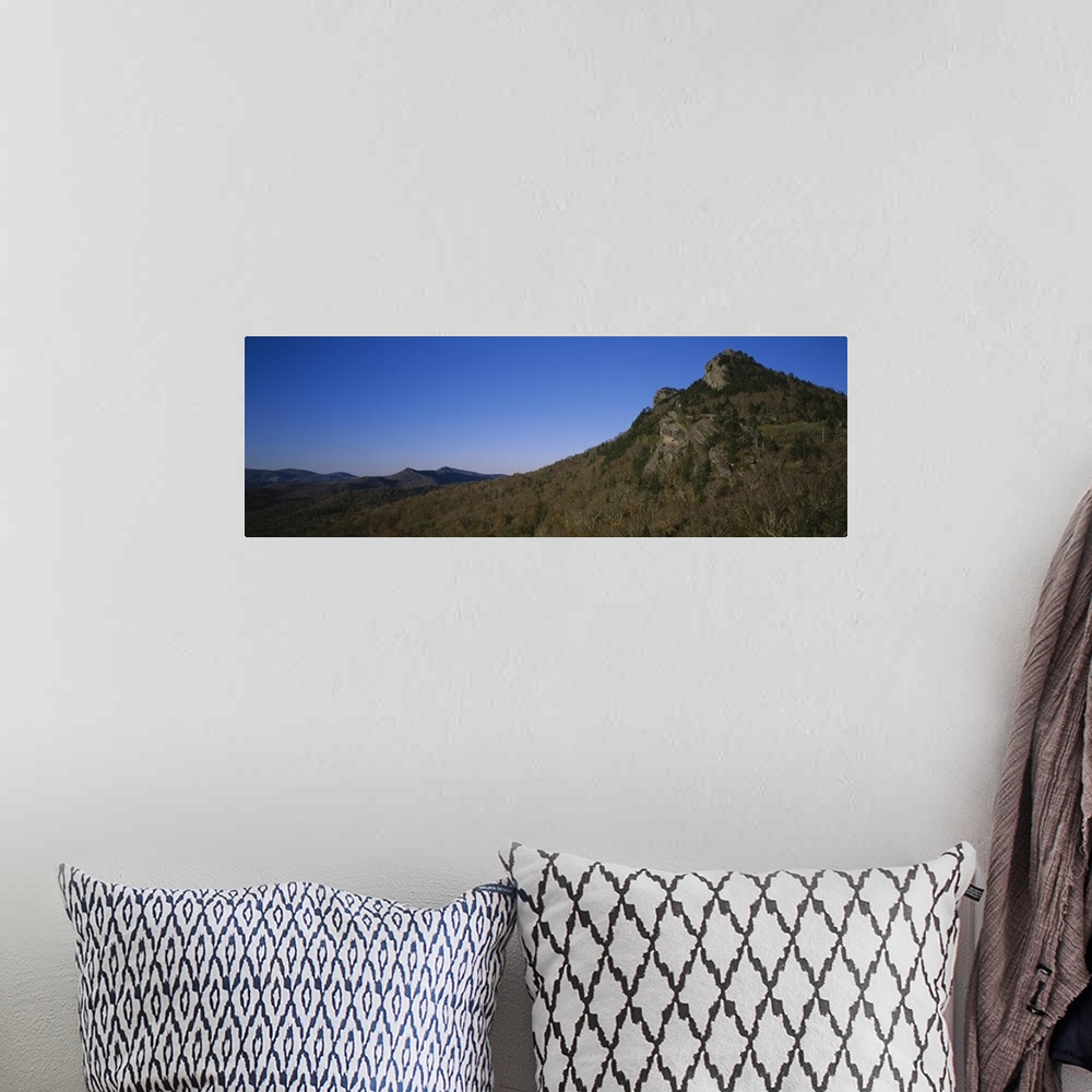 A bohemian room featuring Mountains on a landscape, Grandfather Mountain, Linville, North Carolina