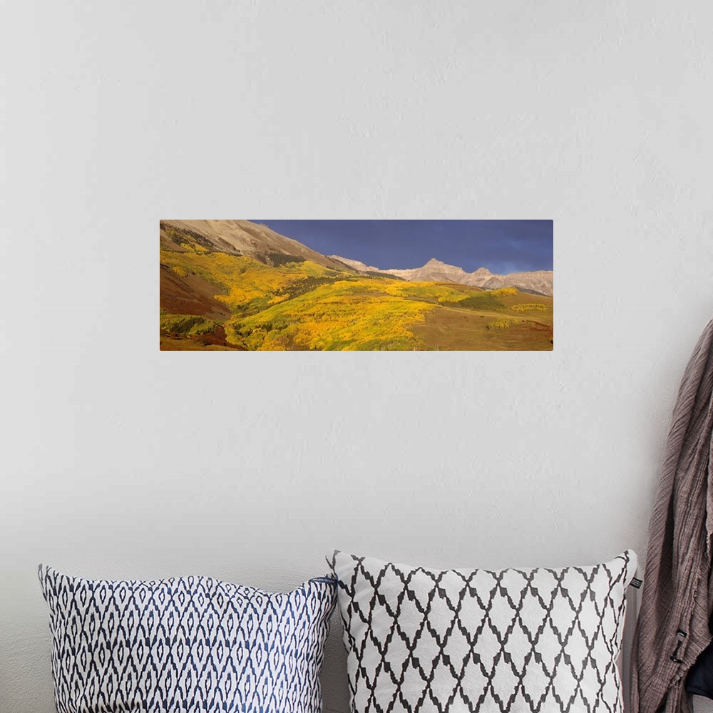 A bohemian room featuring Panoramic view of mountains, Telluride, San Miguel County, Colorado