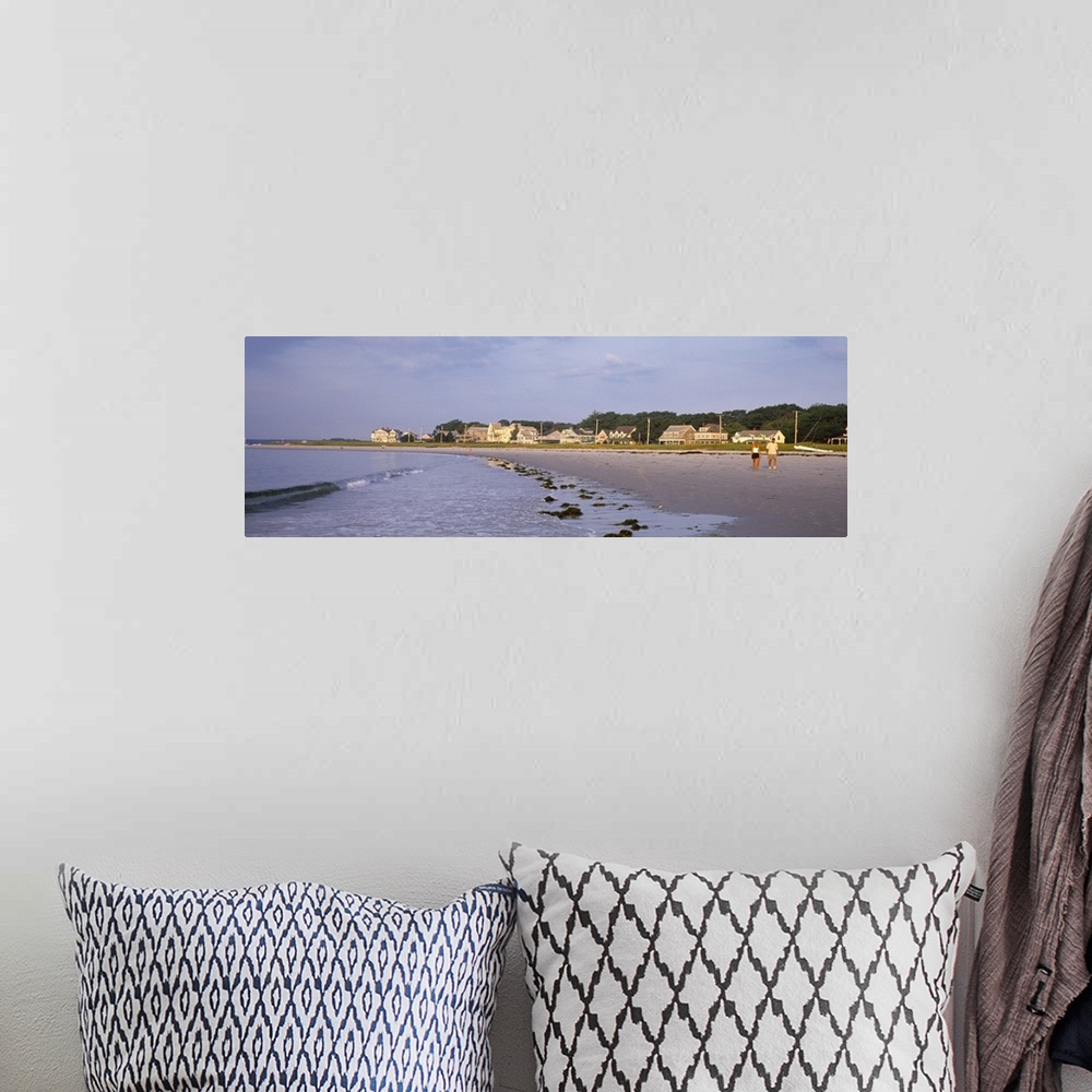 A bohemian room featuring People on Beach Kennebunkport ME