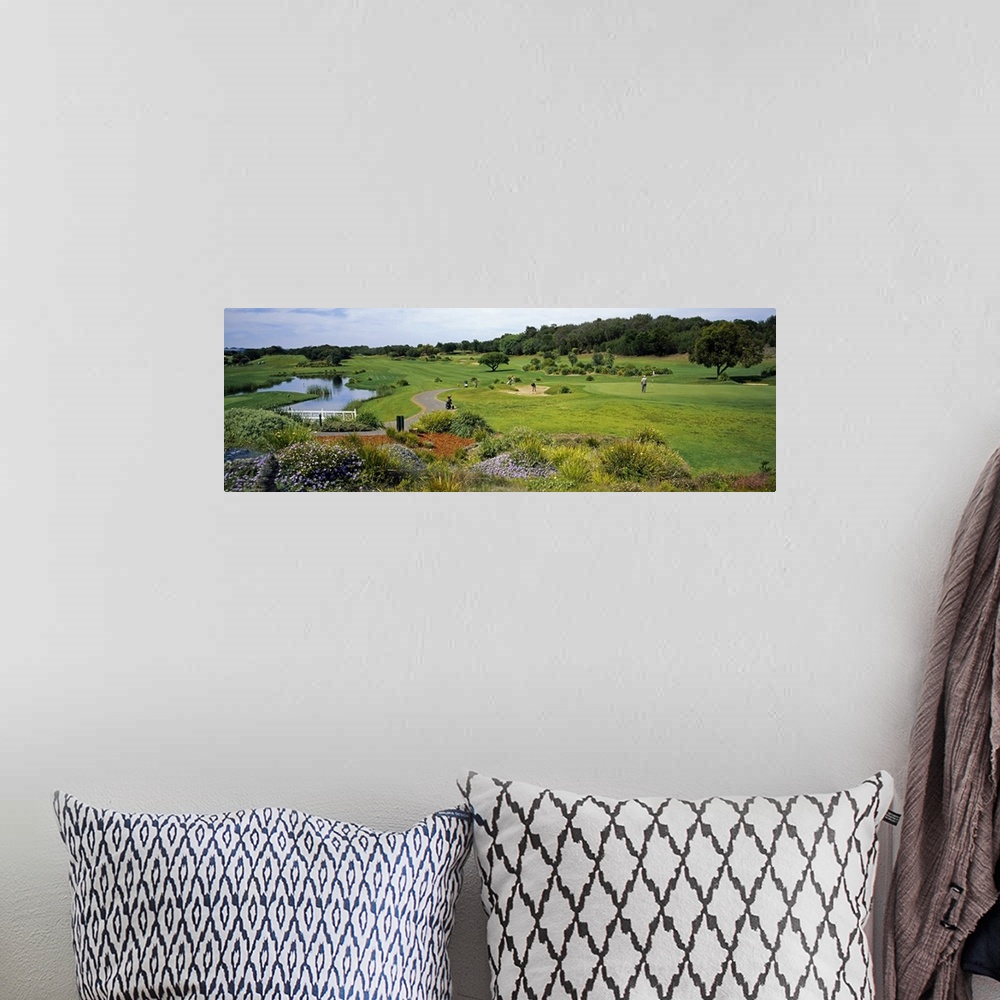 A bohemian room featuring Person in a golf course, Eagle Ridge Golf Course, Mornington Peninsula, Victoria, Australia