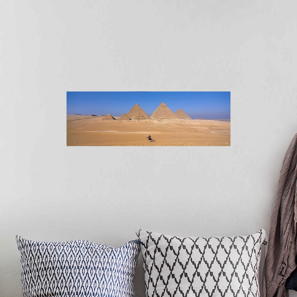 A bohemian room featuring Pyramids Area of Giza Egypt