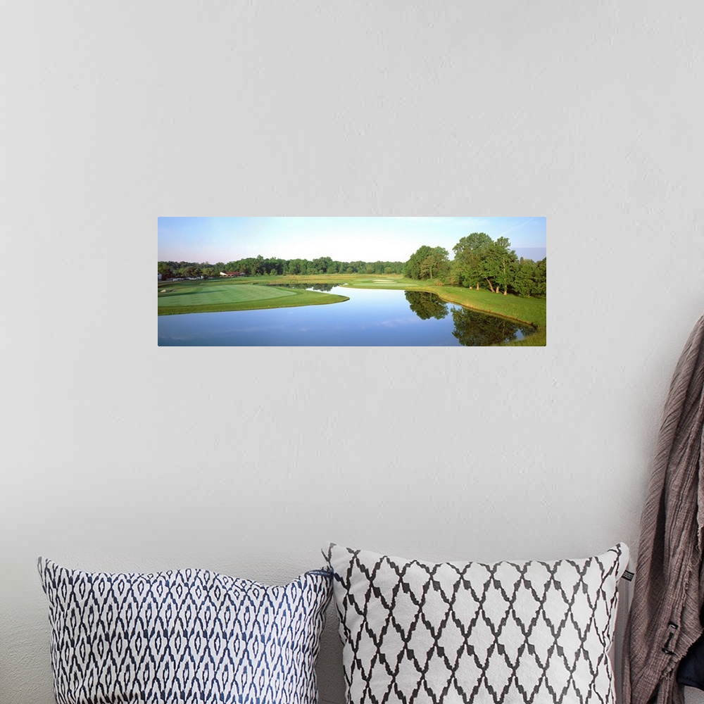 A bohemian room featuring Queenstown Harbor Golf Links, River Course, Hole 4, Par 4, Queenstown, Maryland