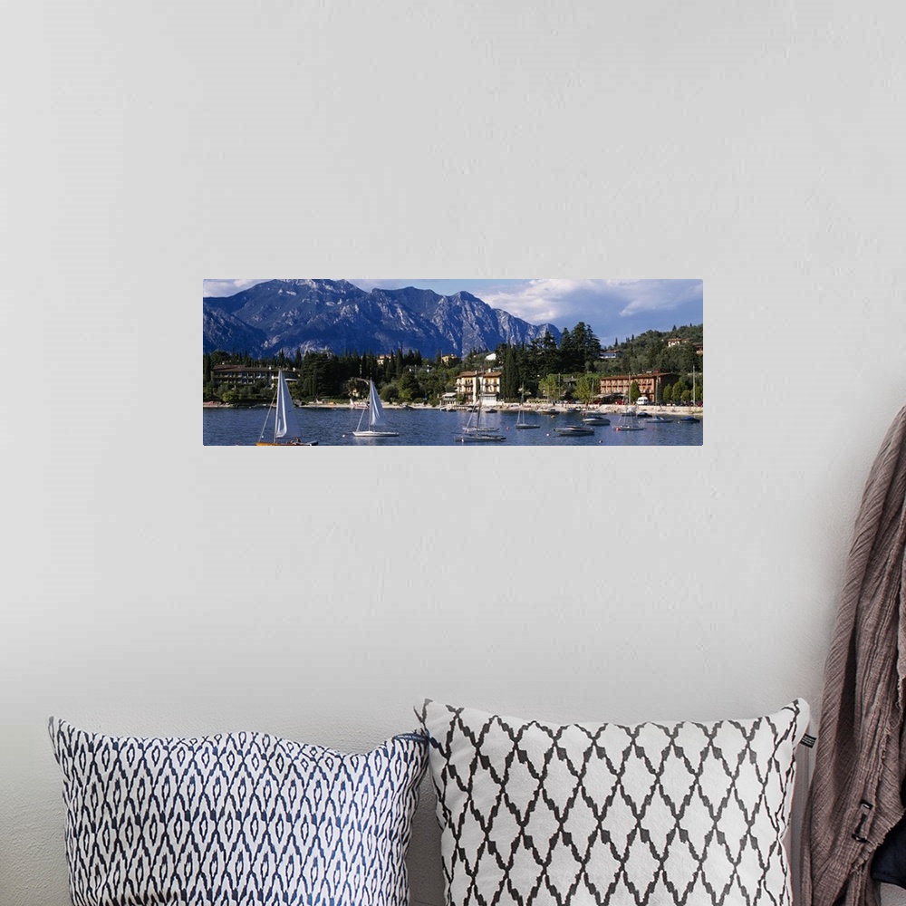 A bohemian room featuring Resort Lake Garda Italy