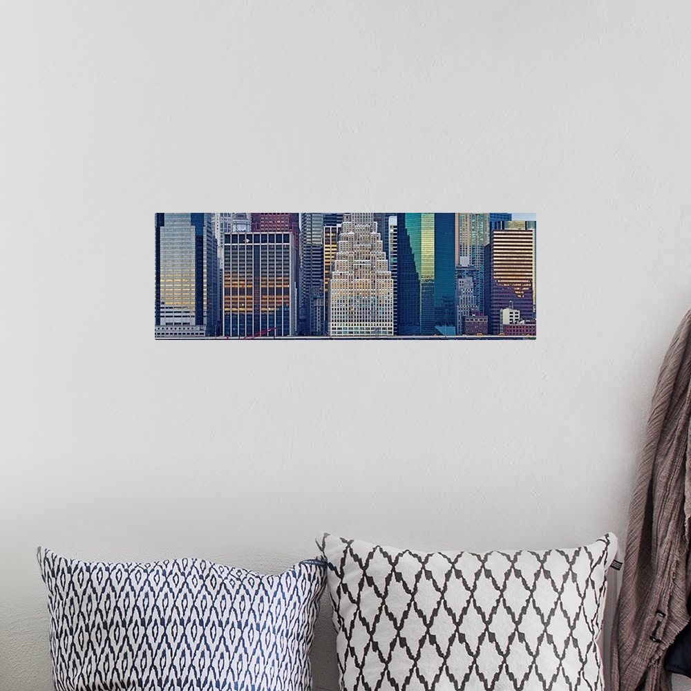 A bohemian room featuring Skyscrapers in a city, New York City, New York State