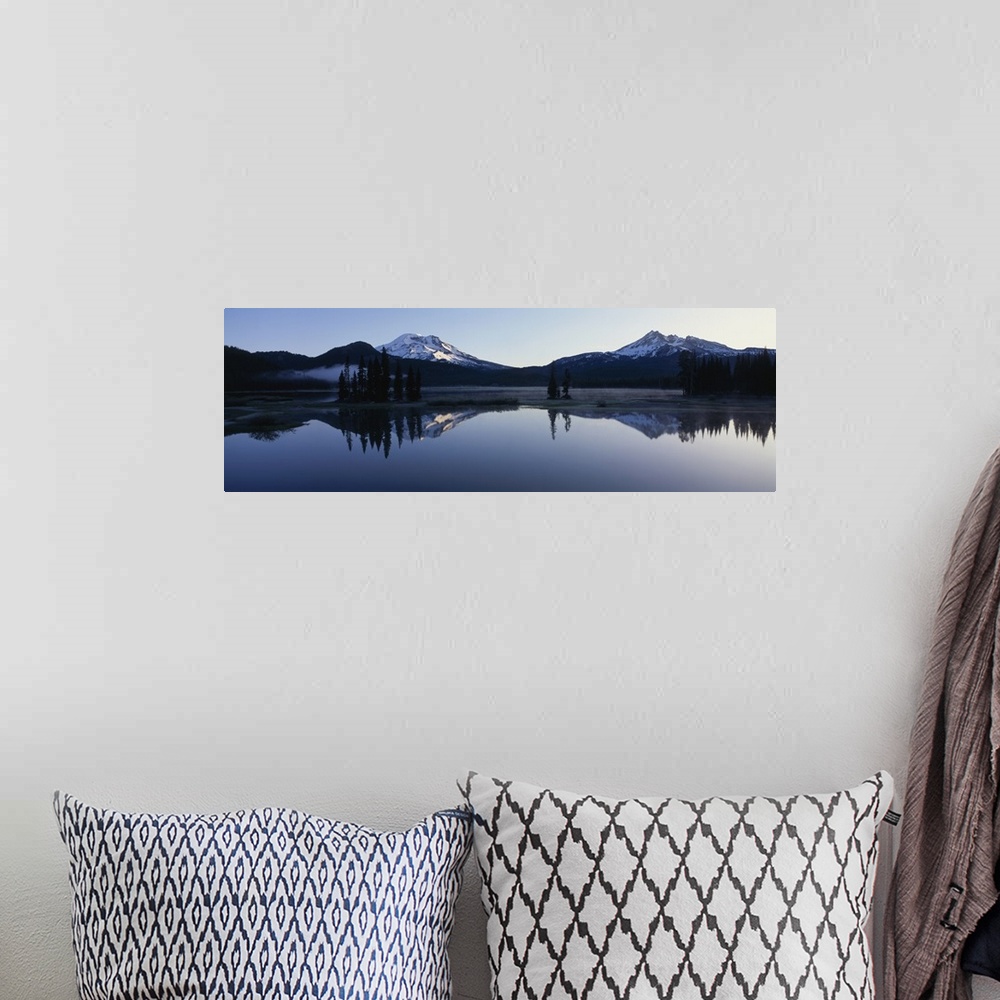 A bohemian room featuring Sparks Lake Deschutes National Forest OR