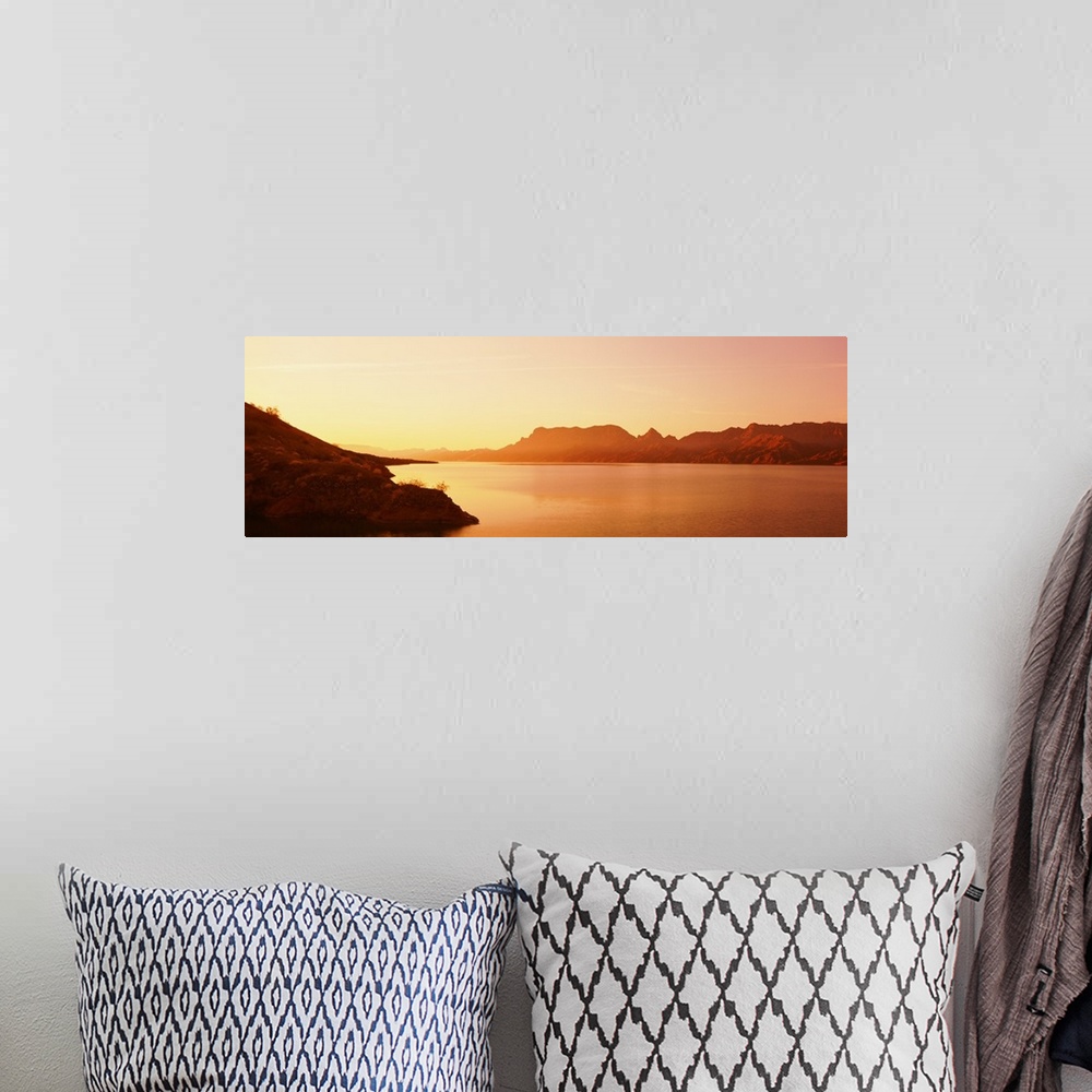 A bohemian room featuring Sunrise Havasu Lake La Paz County AZ