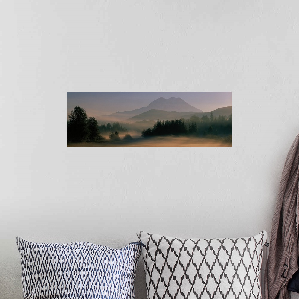 A bohemian room featuring Sunrise Mount Rainier Mount Rainier National Park WA