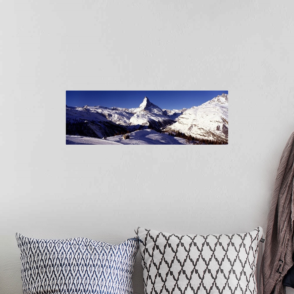 A bohemian room featuring Switzerland, Zermatt, Matterhorn