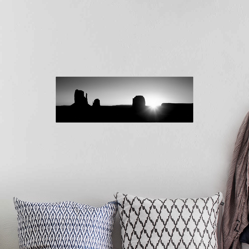 A bohemian room featuring Utah, Monument Valley, Sunrise at a landscape