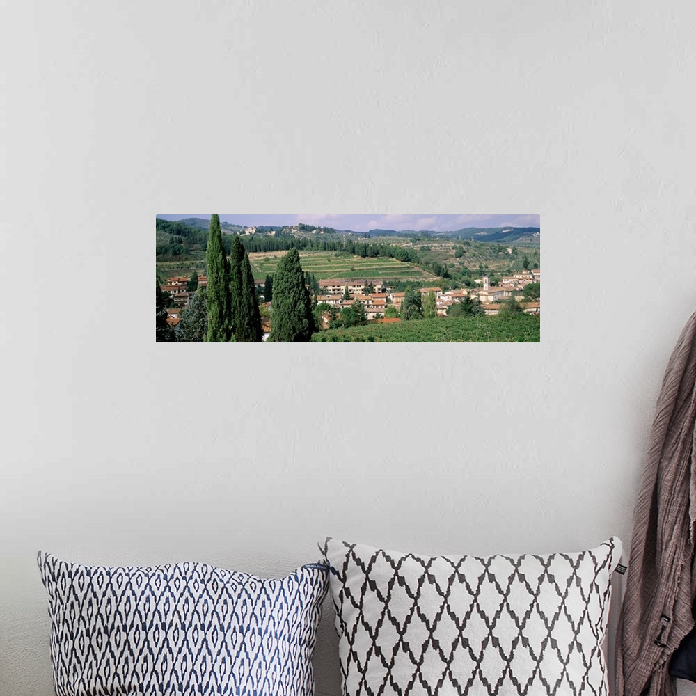 A bohemian room featuring Vineyard Chianti Tuscany Italy