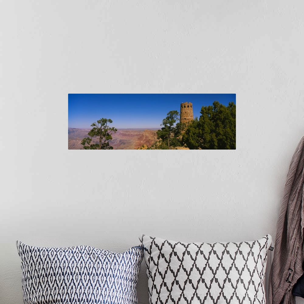 A bohemian room featuring Watchtower at Desert View, Grand Canyon National Park, Arizona