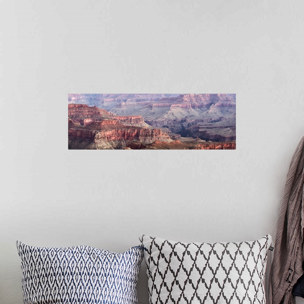 A bohemian room featuring Panoramic view of canyon from Grandview Point in Grand Canyon National Park, Arizona.