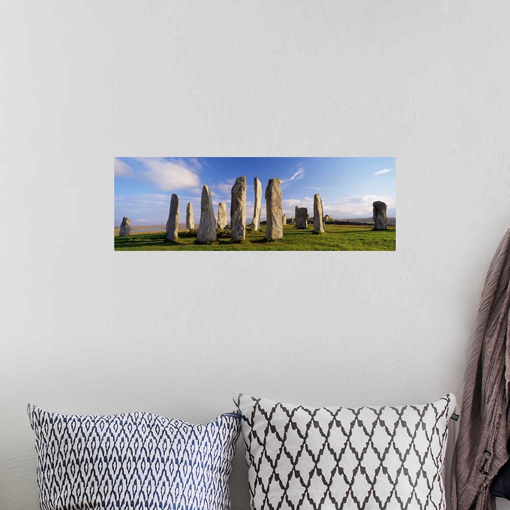 A bohemian room featuring Standing stones of Callanish, Isle of Lewis, Outer Hebrides, Scotland, UK
