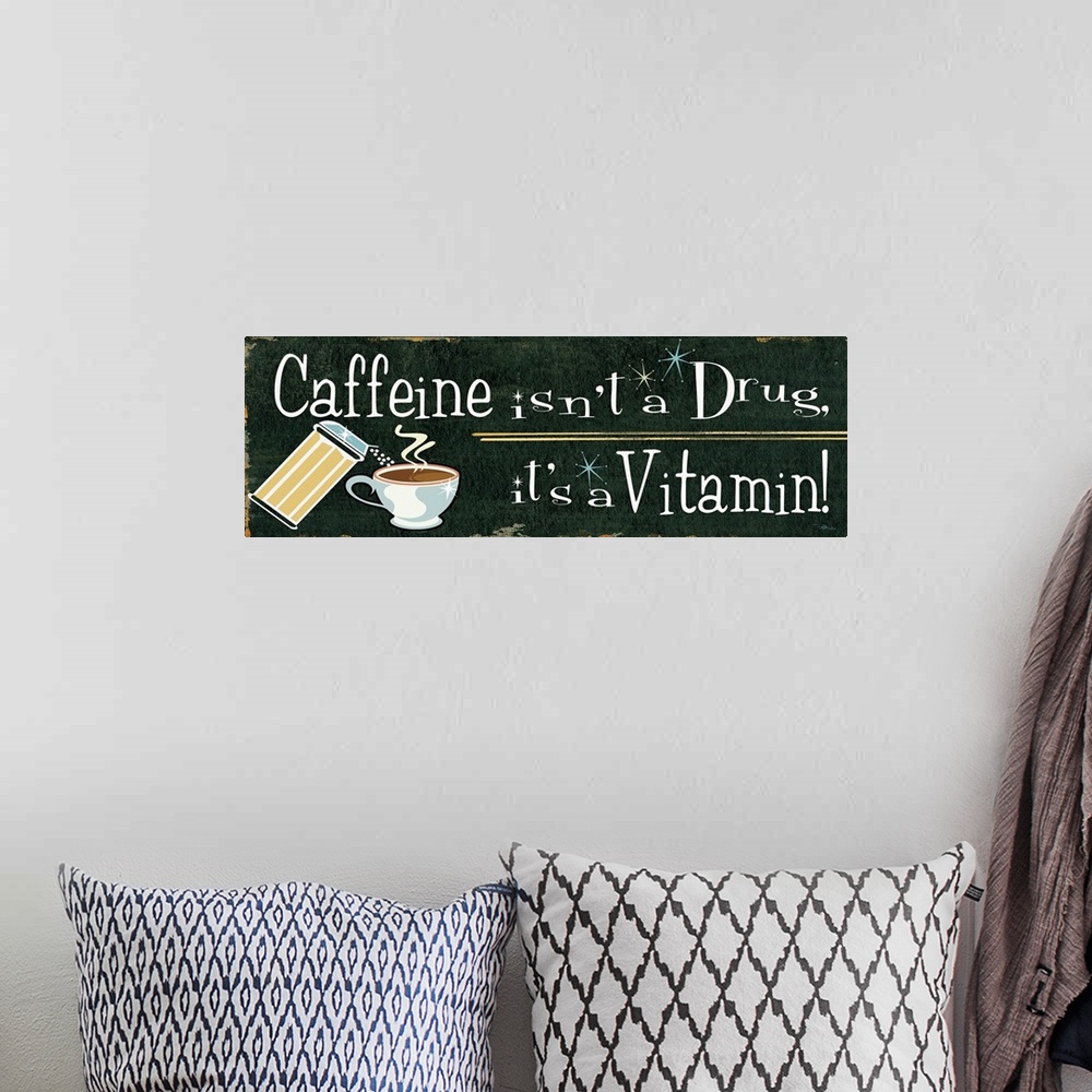 A bohemian room featuring Funny Coffee IV