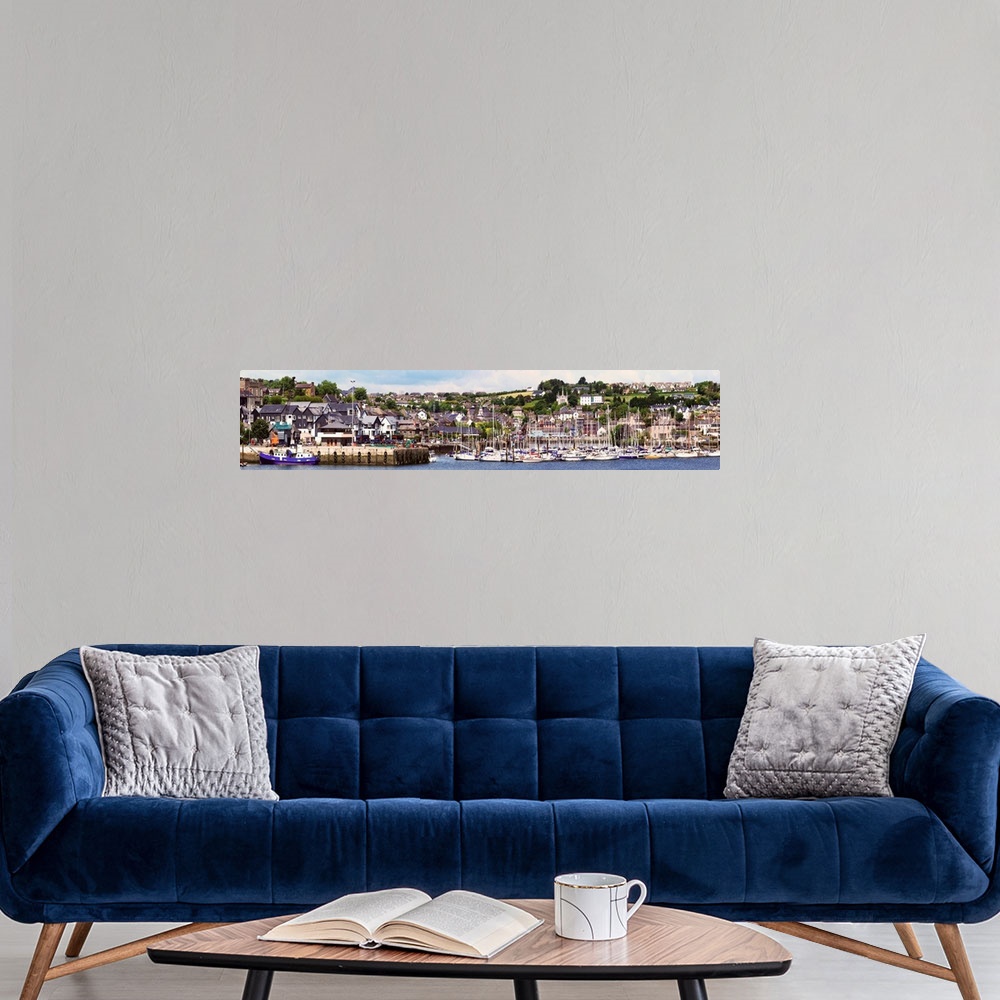A modern room featuring A busy harbour and waterfront, Kinsale, County Cork, Ireland
