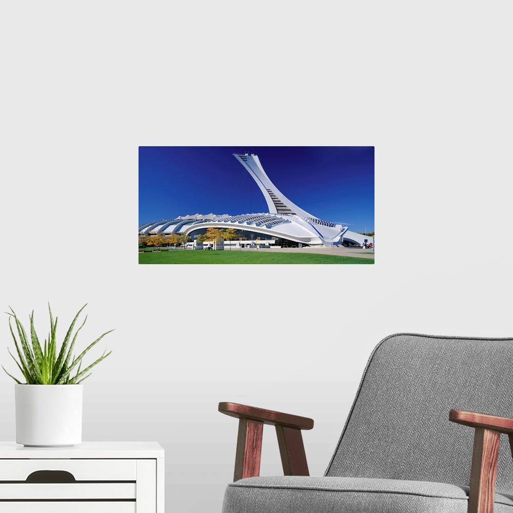 A modern room featuring Canada, Montreal, Olympic stadium