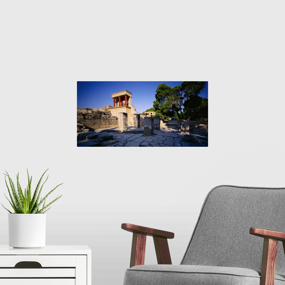 A modern room featuring Greece, Crete, Knossos Palace, northern entrance